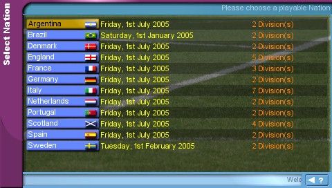 Championship Manager screenshot 5 for PSP